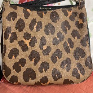 Kate Spade Margaux Leopard Large crossbody